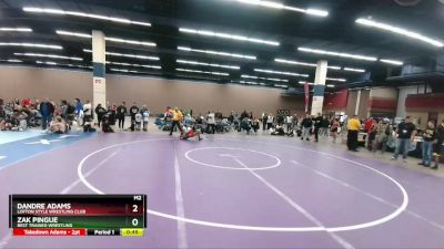 78 lbs Round 5 - Dandre Adams, Lofton Style Wrestling Club vs Zak Pingue, Best Trained Wrestling