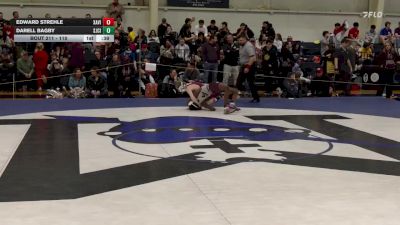 110 lbs Cons. Round 2 - Darell Bagby, SJCI vs Edward Strehle, Xavier