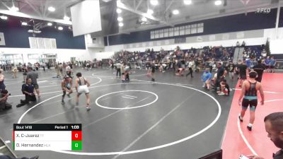 144 lbs Champ. Round 3 - Xavier Castellanos-Juarez, Team Thunder vs Deegan Hernandez, Martin Luther King