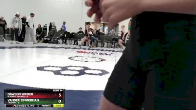 80 lbs Round 5 (6 Team) - Forrest Shoemaker, Burnett Trained vs Zachary Silverstein, Triumph