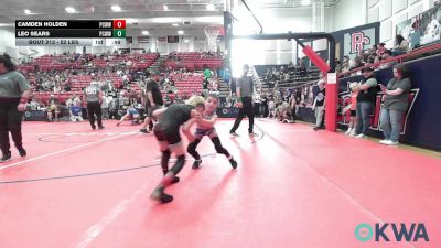 52 lbs Rr Rnd 2 - Camden Holden, Ponca City Wildcat Wrestling vs Leo Sears, Ponca City Wildcat Wrestling
