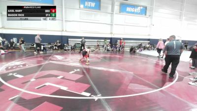 72 lbs Round Robin 3 - Axel Nary, Ground Zero Red-YTH vs Mason Rice, EP Rattlers - YTH