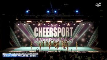 Cheer Nation Athletics - SPICE [2026 L1 Senior - D2 - Small Day 1] 2026 CHEERSPORT National All Star Cheerleading Championship