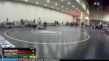 132 lbs Round 2 (10 Team) - Matteo Vargo, MXW Black vs Jean Benavidez, Wildcat Nation