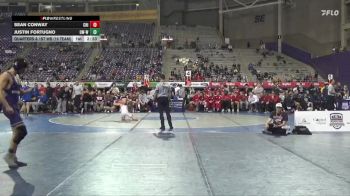 141 lbs Quarters & 1st Wb (16 Team) - Sean Conway, Chicago vs Justin Fortugno, Wisconsin-Whitewater
