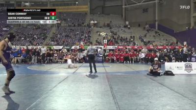 141 lbs Quarters & 1st Wb (16 Team) - Sean Conway, Chicago vs Justin Fortugno, Wisconsin-Whitewater