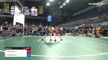 160 lbs Rnd Of 32 - Adam Sylvester, Minnesota vs Andrue Shepersky, Alaska