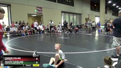 80 lbs Semis & Wb (16 Team) - Connor Collins, Fight Club vs Travon Cleveland, Carolina Hammer Squad