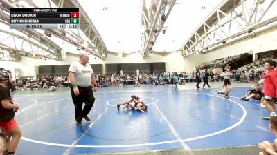 65 lbs Rr Rnd 6 - Egor Dudkin, RedNose ES vs Brynn Lincoln, Garden State Grapplers