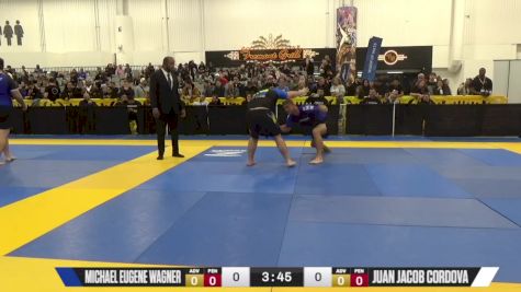 Juan Jacob Cordova vs Michael Eugene Wagner 2024 World IBJJF Jiu-Jitsu No-Gi Championship