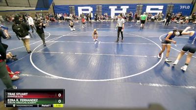 73 lbs Quarterfinal - Ezra R. Fernandez, Sublime Wrestling Academy vs Trae Stuart, Evanston Elite