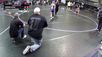 89 lbs 3rd Place Match - Lorelai Fangmeier, Blair Wrestling Club vs Zandra Jacob, Neligh Oakdale