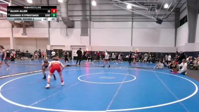 86 lbs Cons. Round 5 - Ioannis Kypriotakis, Katy Area Wrestling Club vs Elijah Allen, 3F Wrestling