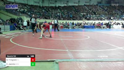 118 lbs Round Of 32 - Beckham Tibbles-Ingram, Tulsa Union vs Cristhian Jacinto, Poteau