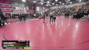 105 lbs Champ. Round 3 - Dalylah Mora, Arroyo vs Alexis Renovato, Corona Centennial