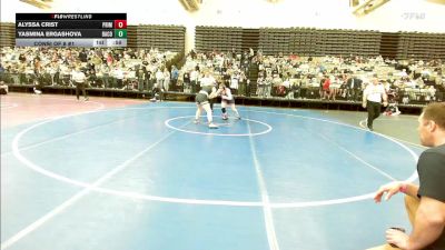 150 lbs Consi Of 8 #1 - Alyssa Crist, Prime Mat Club vs Yasmina Ergashova, Bacon Barbell Club