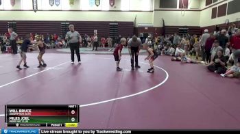 SPW-17 lbs Semifinal - Miles Joel, Indee Mat Club vs Will Bruce, Assumption Elite