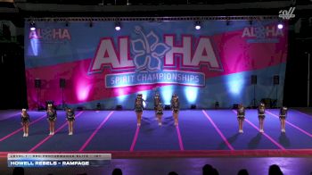 Howell Rebels - Rampage [2025 L1 - Rec Performance Elite - 10Y] 2025 Aloha Trenton Showdown