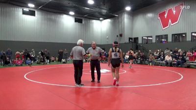 JV-36 lbs Round 2 - Adalyn Clark, Prairie, Cedar Rapids vs Decorah Walker, South Tama