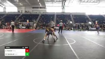 102 lbs Consi Of 8 #2 - Zack Hoover, Dynasty WC vs Wyatt Sandoval, Vacaville WC