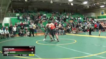 285 lbs Semifinal - Todd Allen, BUCKEYE vs Javen Gaines, TINORA