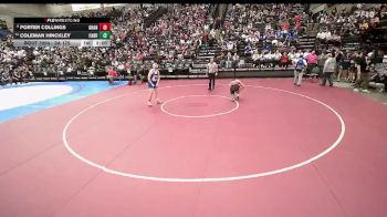 3A 175 lbs Cons. Round 1 - Coleman Hinckley, Carbon vs Porter Collings, Grantsville