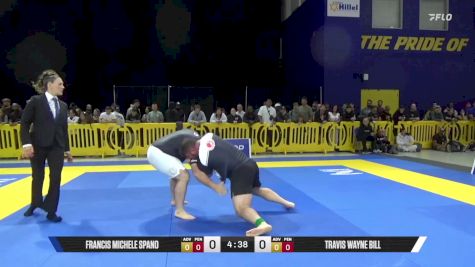 Travis Wayne Bill vs Francis Michele Spano 2025 Pan IBJJF Jiu-Jitsu No-Gi Championship