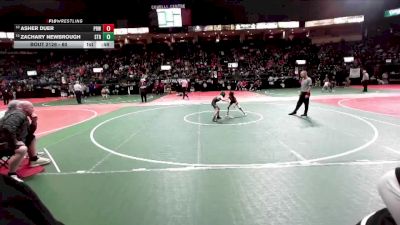 60 lbs 3rd Place Match - Zachary Newbrough, STR1 vs Asher Duer, PRW1