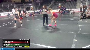 138 lbs 7th Place Match - Rylin Beatty, Team Missouri vs Myleigh Hammarbeck, Team Texas