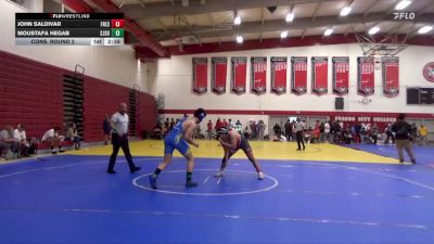 197 lbs Cons. Round 2 - Moustafa Hegab, San Jose State University vs John Saldivar, Fresno City College