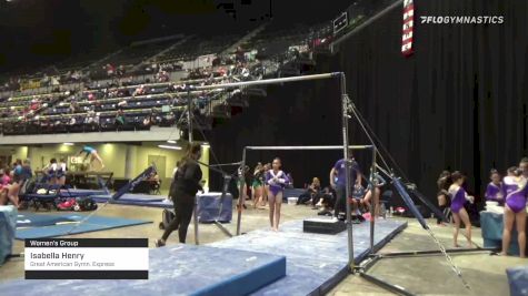 Isabella Henry - Women's Group, Great American Gymn. Express - 2021 Women's Xcel Region 4 Championships