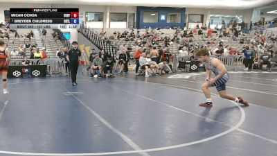 157 lbs 3rd Place Match - Micah Ochoa, Consortium(bye) vs Breyden Childress, Outlaw