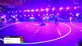 82 lbs Semifinal - Lucas Slocum, Stout Wrestling Academy vs Leihum Twombly, Nebraska Elite