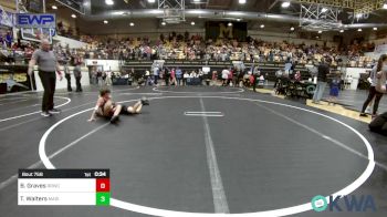 70 lbs Final - Blaze Graves, Red Ryder Wrestling Club vs Tyson Walters, Madill Takedown