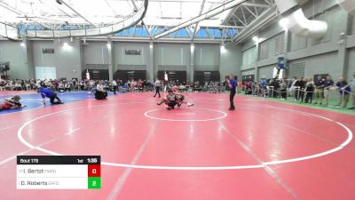 175 lbs Round Of 16 - Ian Bertot, Fairfield Warde vs Drayvn Roberts, East Hartford