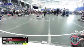 96 lbs Round 2 (4 Team) - Hadley Vold, Potentially Dangerous vs Kodiak Blasi, Kansas Mayhem