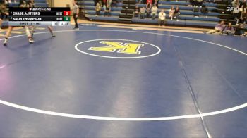 165 lbs Semifinal - Chase A. Myers, Omaha Westside vs Kalin Thompson, Norfolk