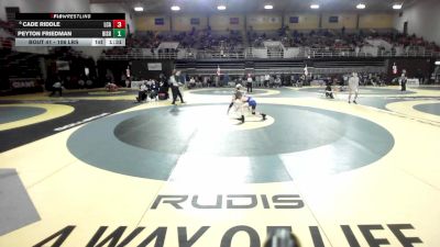 106 lbs Round Of 32 - Cade Riddle, Lakeway Christian vs Peyton Friedman, Bishop O'Connell High School