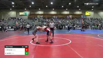 145 lbs Semifinal - Isabel Almaraz, Corning Pal vs Dusti Smith, Paradise Wrestling