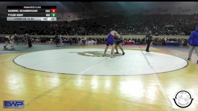 Consi Of 16 #2 - Gabriel Scarbrough, Checotah Matcats vs Tyler Kent, Bristow