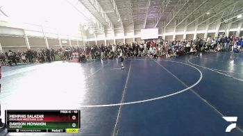 40 lbs Quarterfinal - Dawson McMahon, Shootbox vs Memphis Salazar, Excalibur Wrestling Club