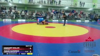 92kg Champ. Round 1 - Jugadjeet Dhillon, Matmen WC vs Farsad Alamatsaz, Tritton Performance WC