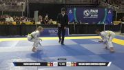 Milanel Mikee Rustrata Aquisap vs Sadie Linn Peterson 2025 Pan Kids Jiu-Jitsu IBJJF Championship