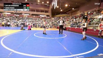 85 lbs Cons. Round 3 - Zaylon Etheredge, Dover Youth Wrestling Club vs Aiden Ponce, Springdale Elite Wrestling Club