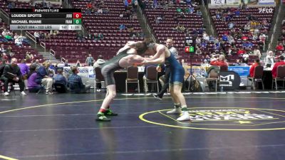 152 lbs First Round - Louden Spotts, Jersey Shore vs Michael Ruane, Franklin Regional