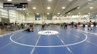 154 lbs Consi Of 16 #2 - Carter Geddes, Bow vs Christopher Cram, Mt. Ararat/Brunswick