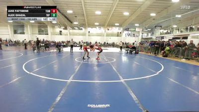 154 lbs Round Of 16 - Jake Fattibene, Team Tugman vs Alex Ghazal, Top Flight Wrestling Academy