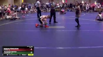 72 lbs Cons. Semi - Ronan Ferguson, Fulton vs Phoenix Pettit, Alpha Elite