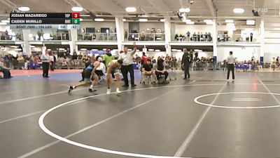 106 lbs 5th Place - Josiah Mazariego, Top Flight Wr Ac vs Caiden Murillo, Dirty Den WC