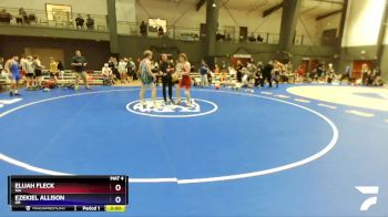 190 lbs Cons. Round 2 - Elijah Fleck, WA vs Ezekiel Allison, OR